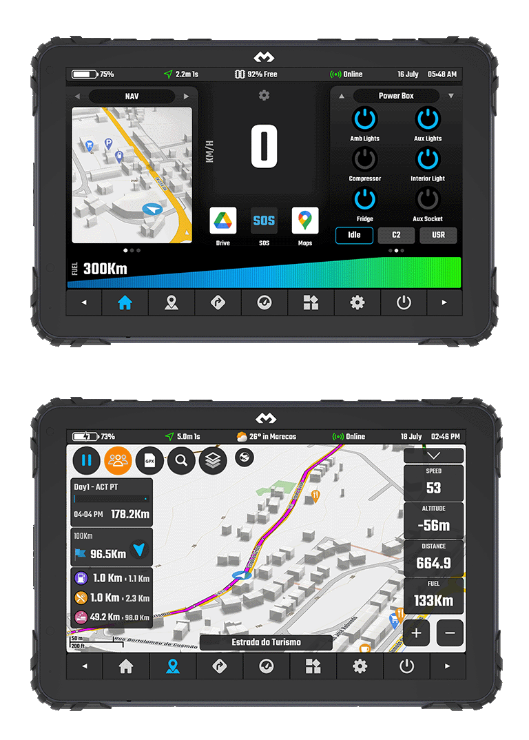 App screen